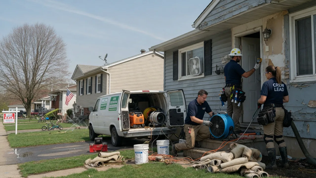 Flood Cleanup in Eau Claire, MI near me